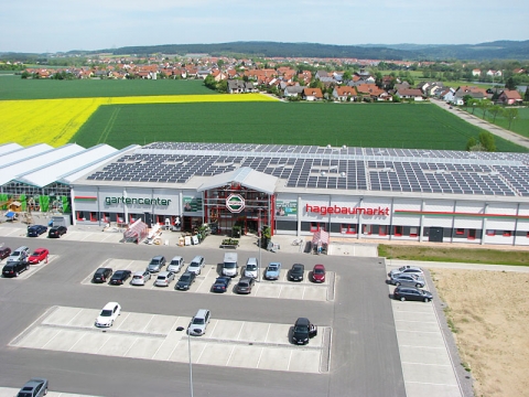 Проект: Hagebaumarkt Regenstauf, строителен хипермаркет, Германия